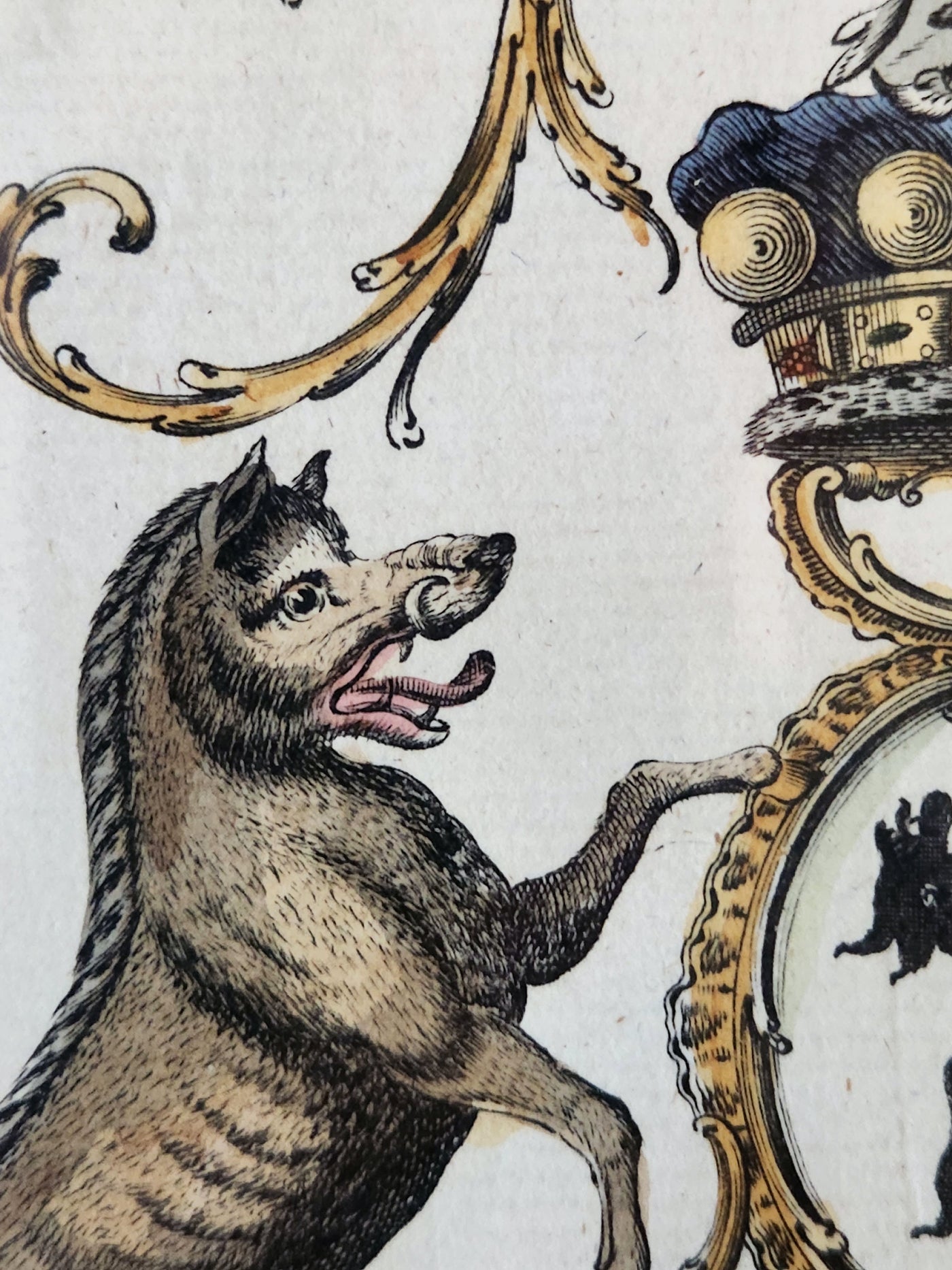 Arms of the 1st Baron Delamere