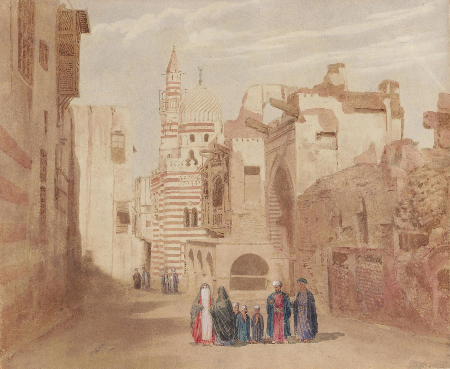 Bab al-Wazir street, Cairo