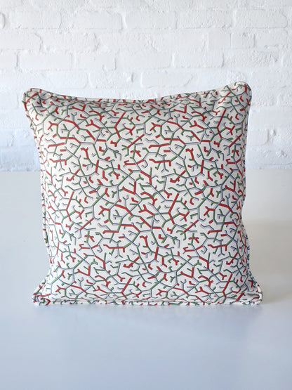 Cushion cover by Ming Green Cloth Co.