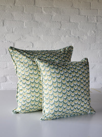 Cushion covers bt Ming Green Cloth Co.