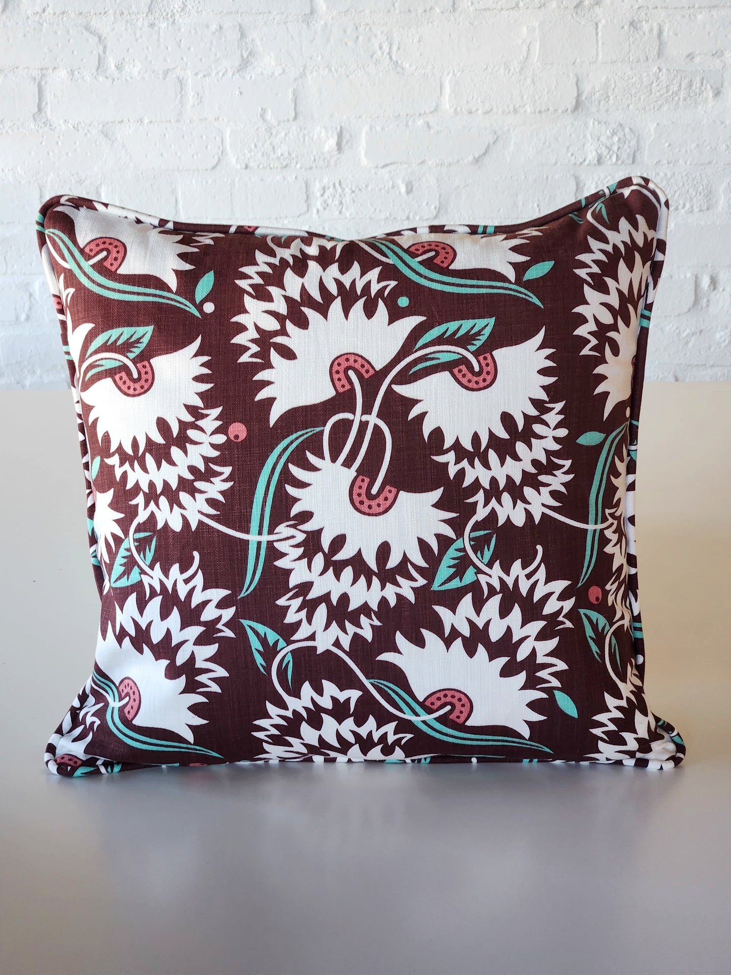 Cushion cover by Ming Green Cloth Co.
