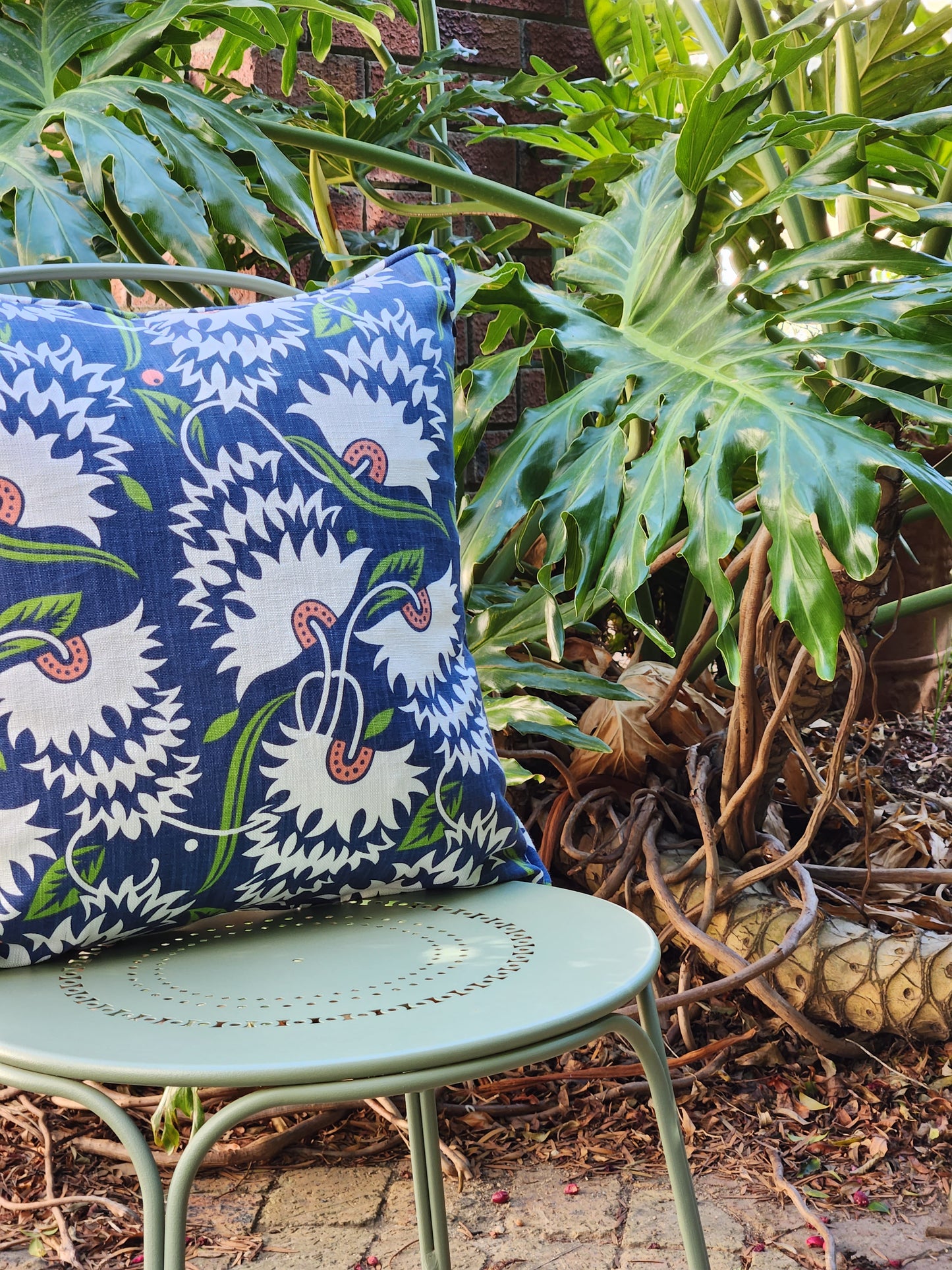 Cushion cover by Ming Green Cloth Co.