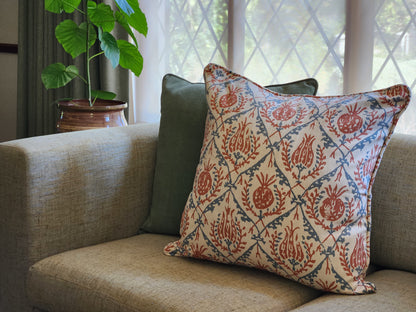 Cushion cover by Ming Green Cloth Co.